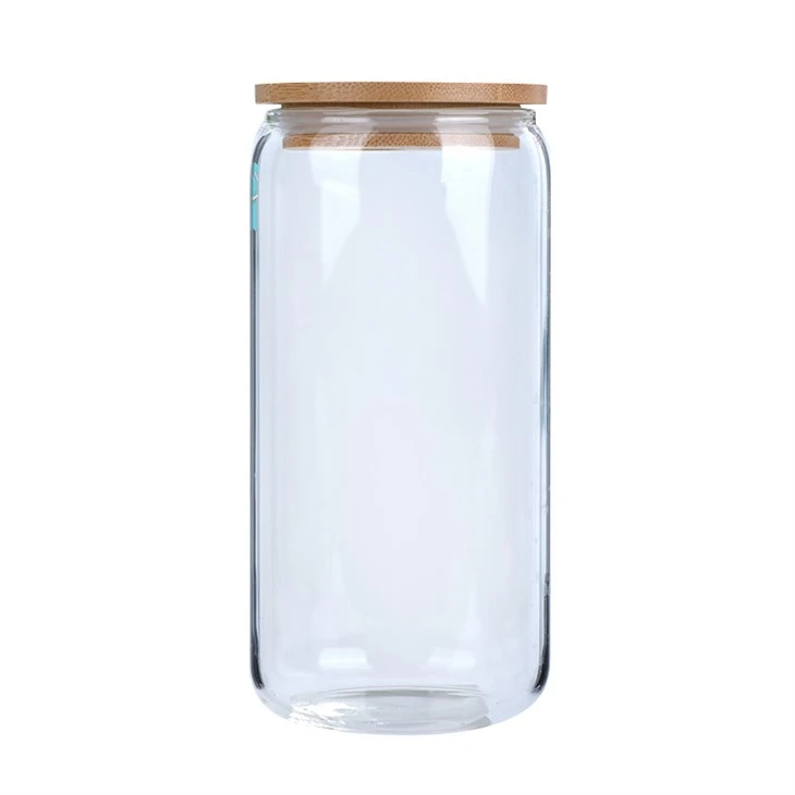 Glass Bottle With Glass Straw